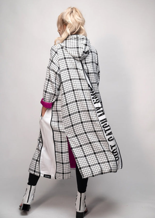 Lightweight Coat,  Pink Lining