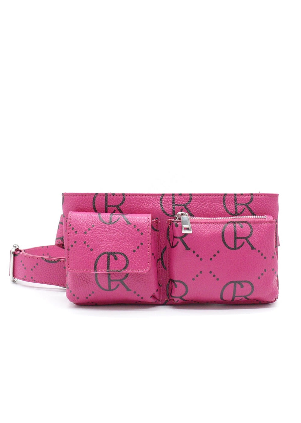 Gürteltasche Leder Rosa